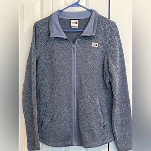 The North Face Bluish Gray Full-Zip Jacket